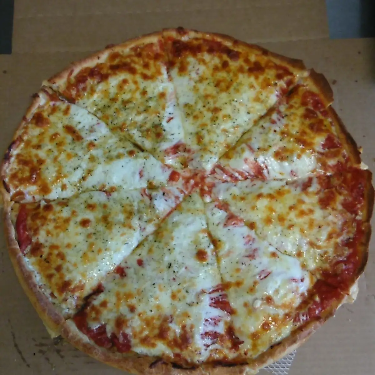 Thin Crust Cheese Pizza