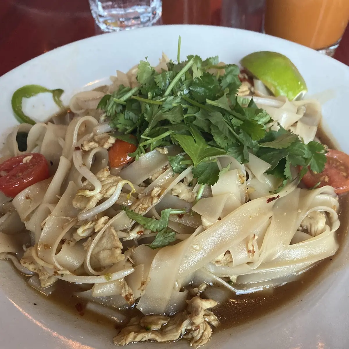 Pad Kee Mao w Chicken
