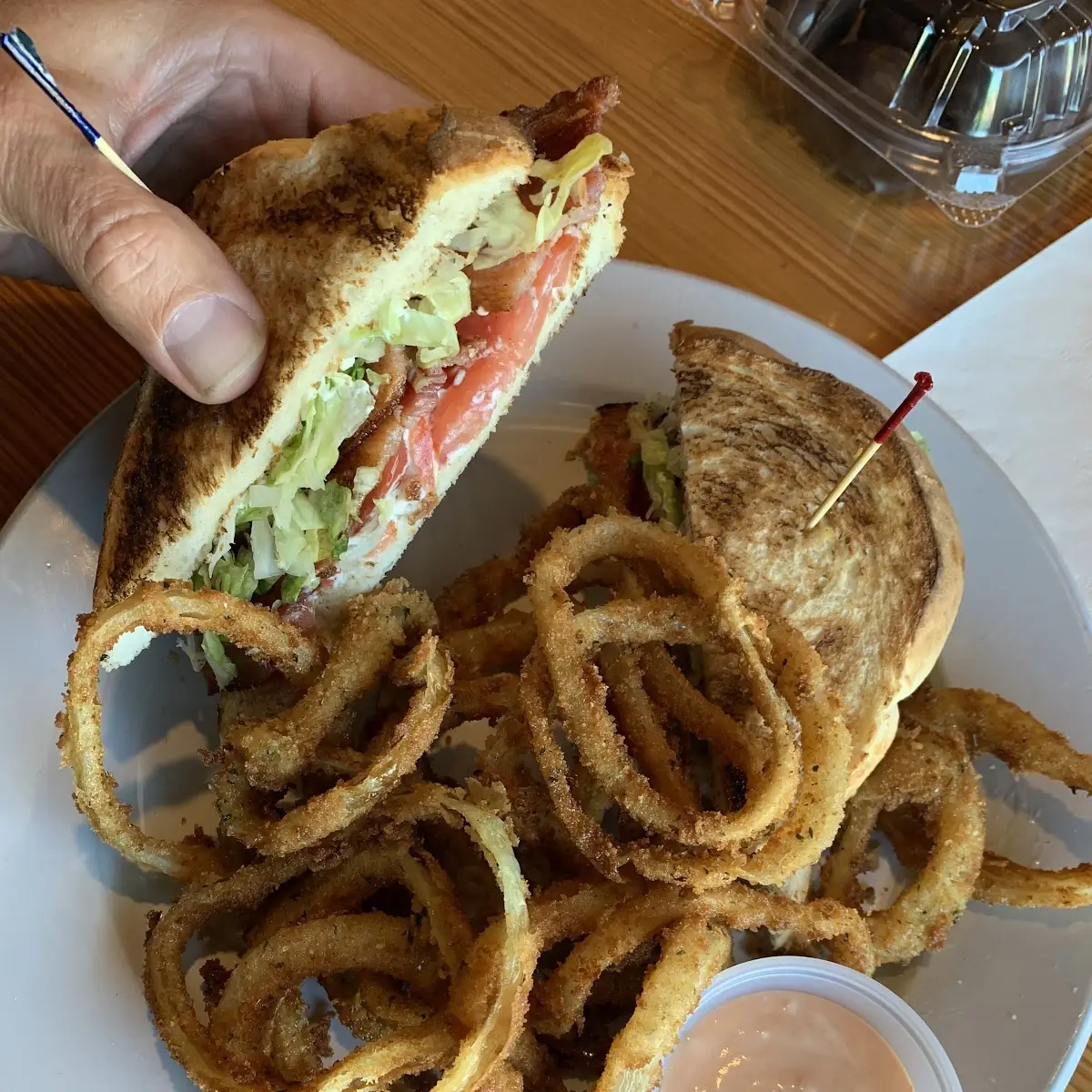 House Made Thin Onion Rings