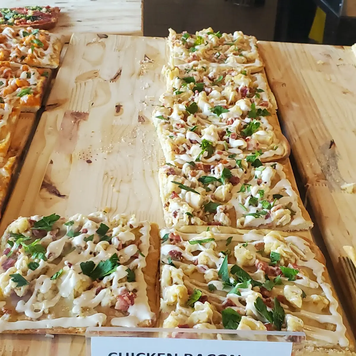 Chicken Bacon Ranch Pizza