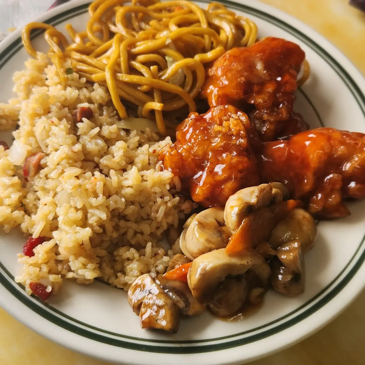 General TSO's Chicken and Brown Rice