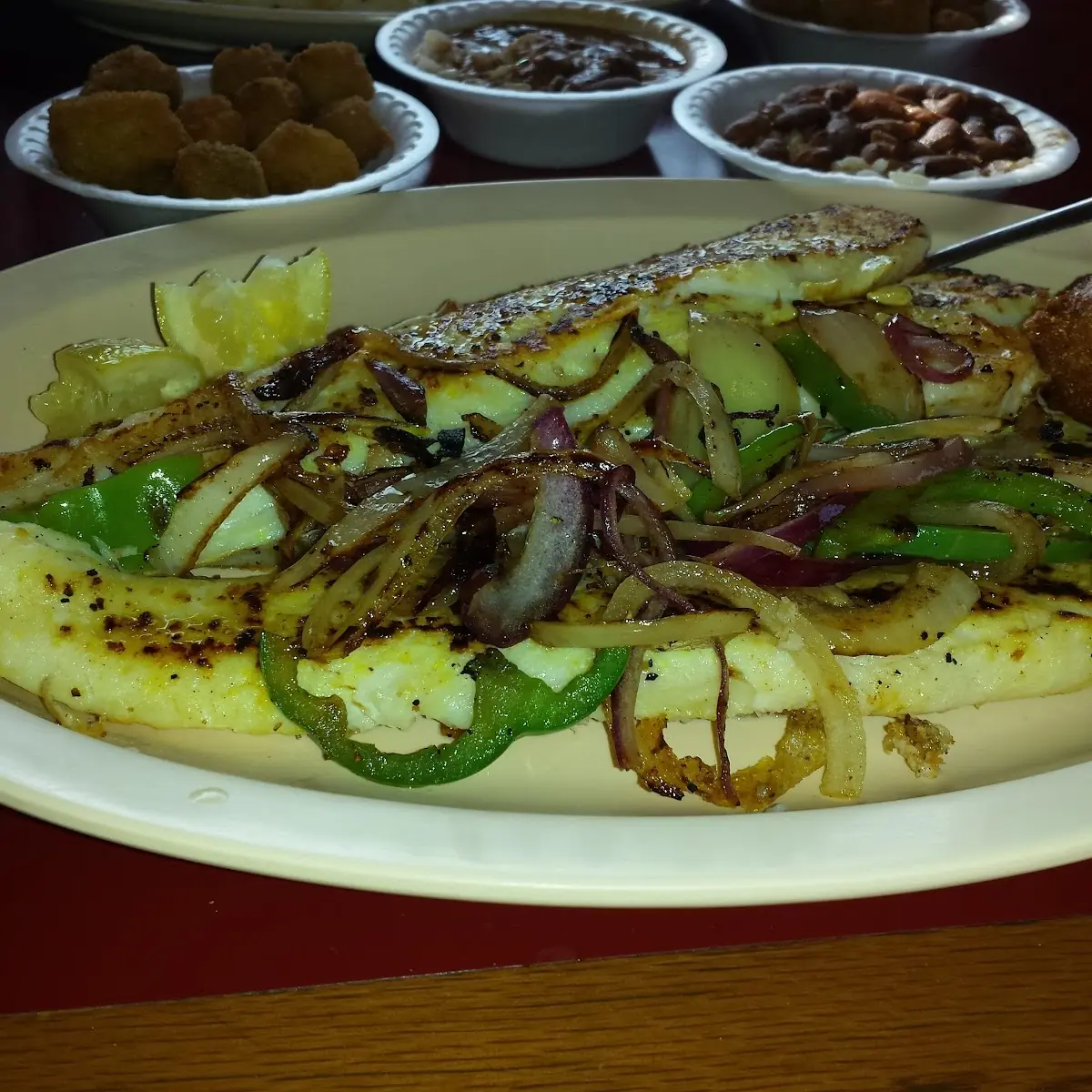 Grill Fish Dinner
