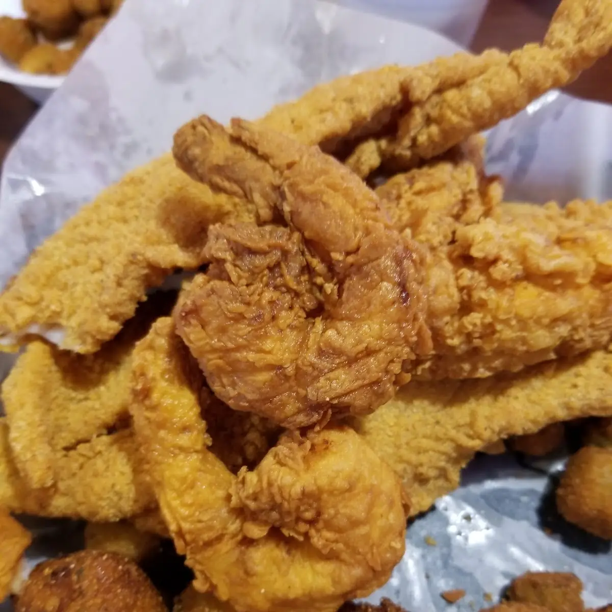 2 Kiddie Fried Fish