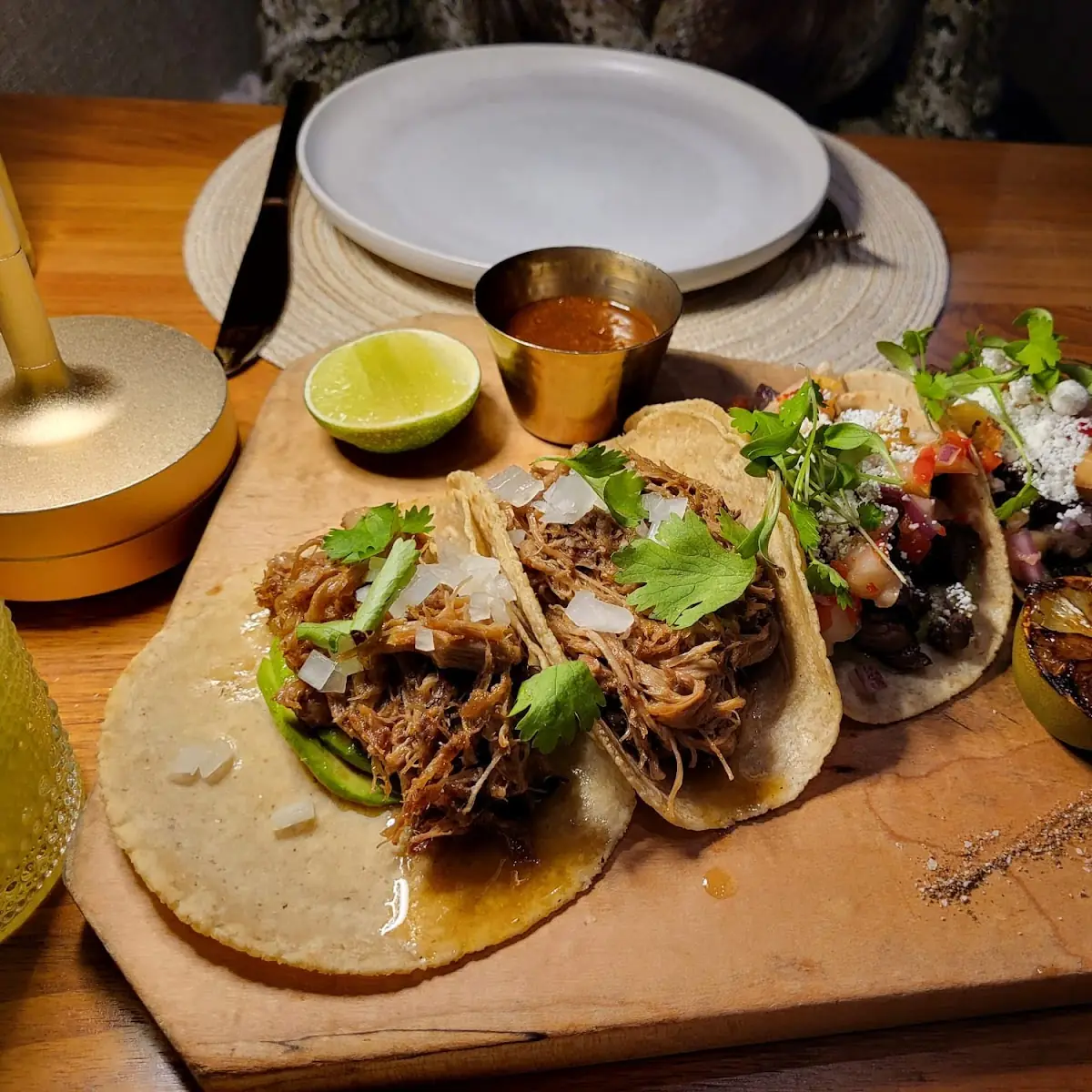 Duck Carnitas Tacos