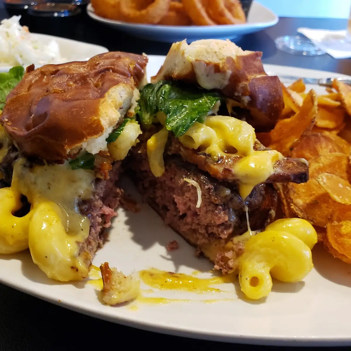 Mac and Cheese Burger