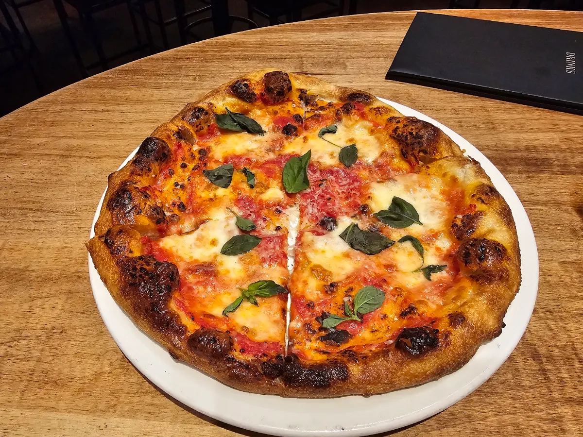Vegan Kale + Mushroom Pizza (Gluten Aware)