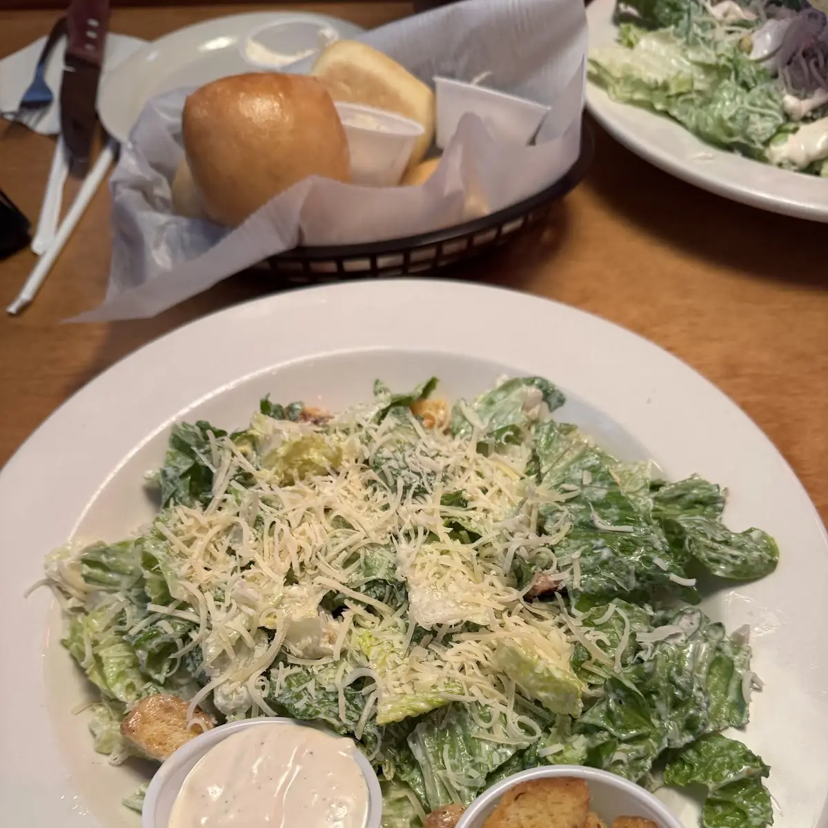 Country Fried Chicken Dinner Chicken Caesar Salad