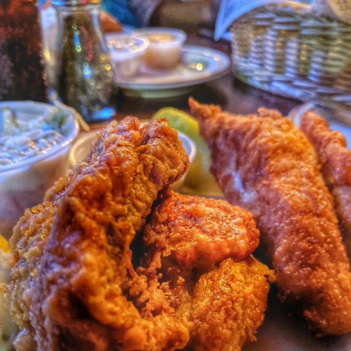 Fried Chicken and Fish