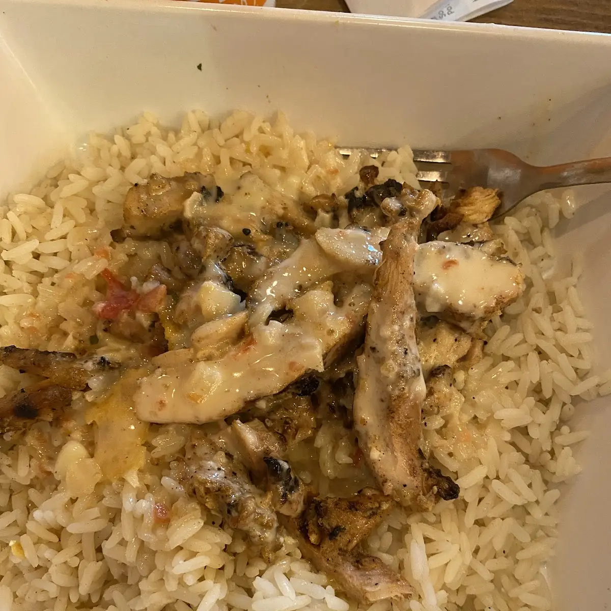 Cheesy Chicken Rice Bowl