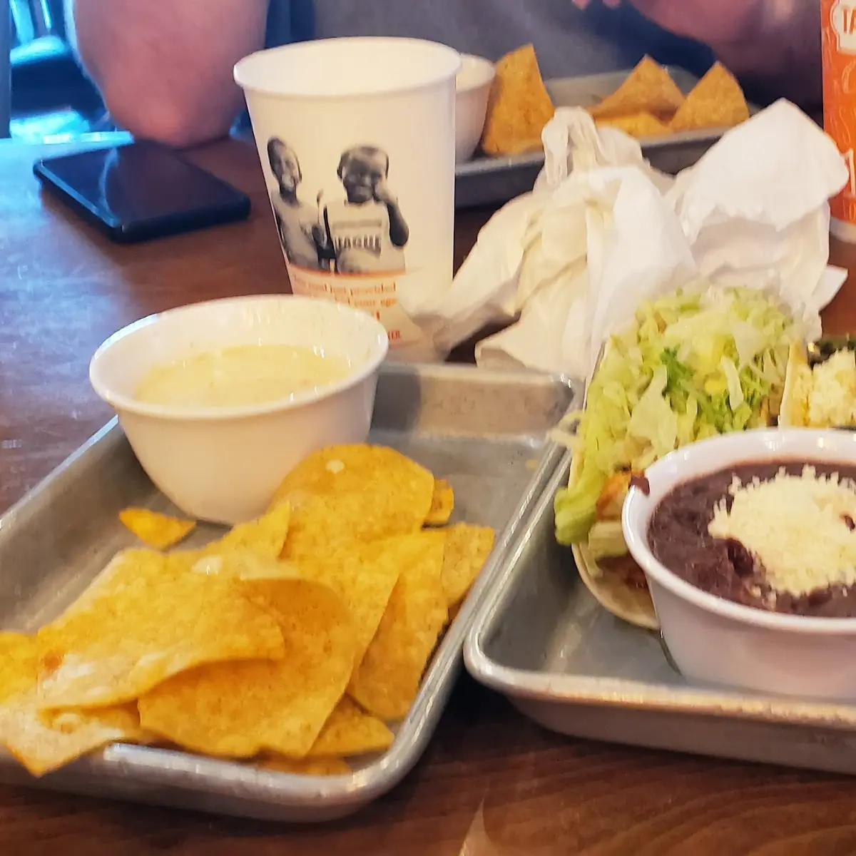 Fried Chicken and Spicy Chorizo Tacos
