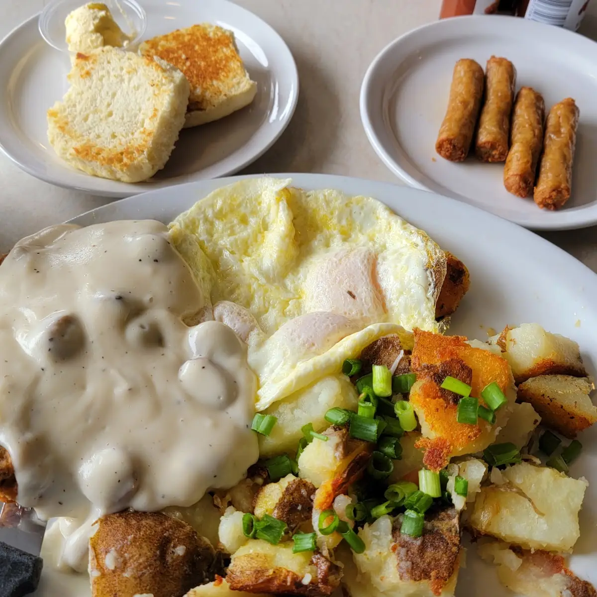 Chicken Fried Steak and Eggs