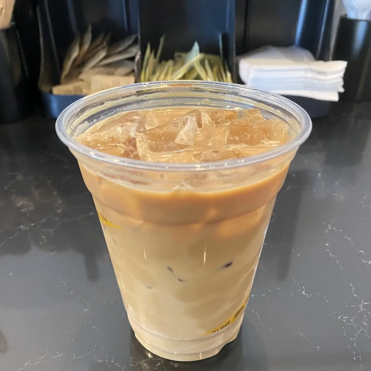 Iced Caramel Latte