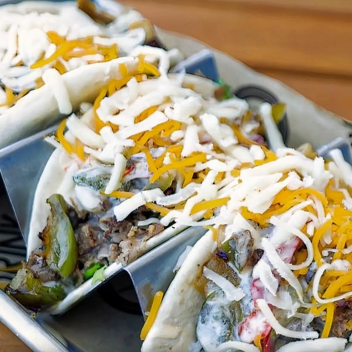 Philly Cheesesteak Tacos