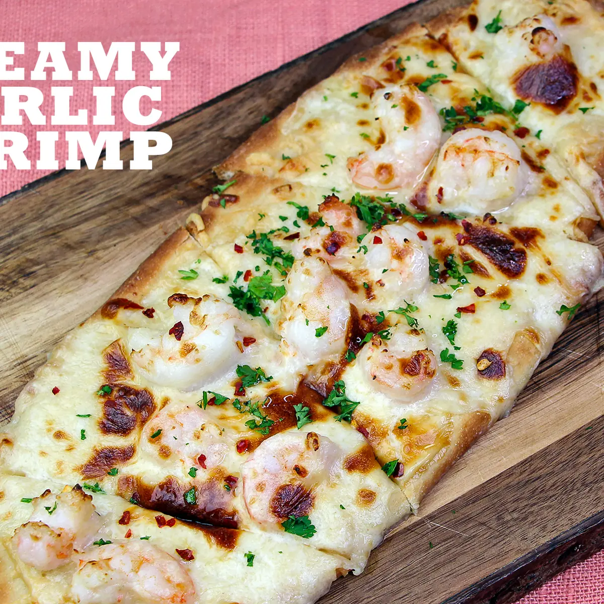 Shrimp Scampi Flatbread