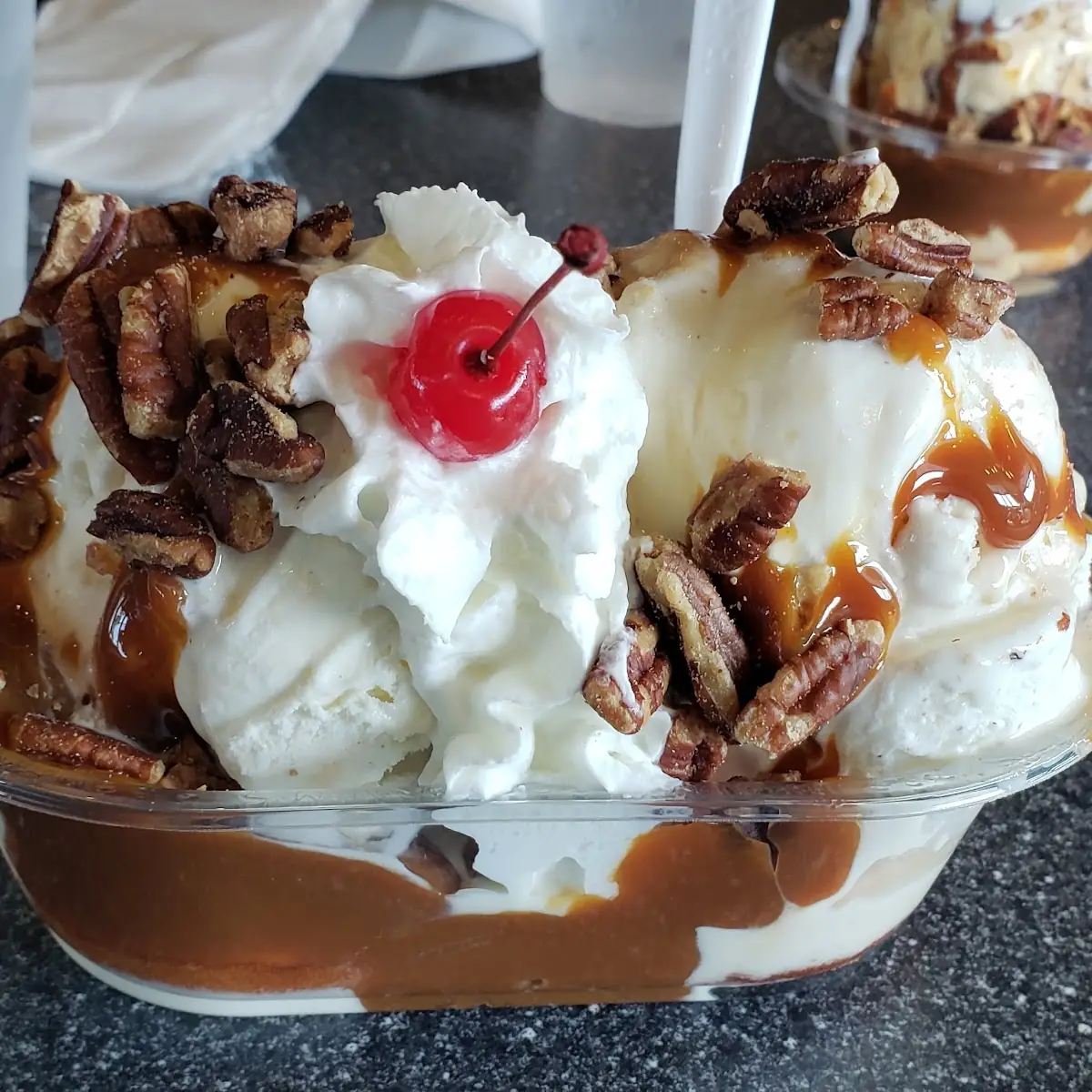 Sticky Bun Sundae