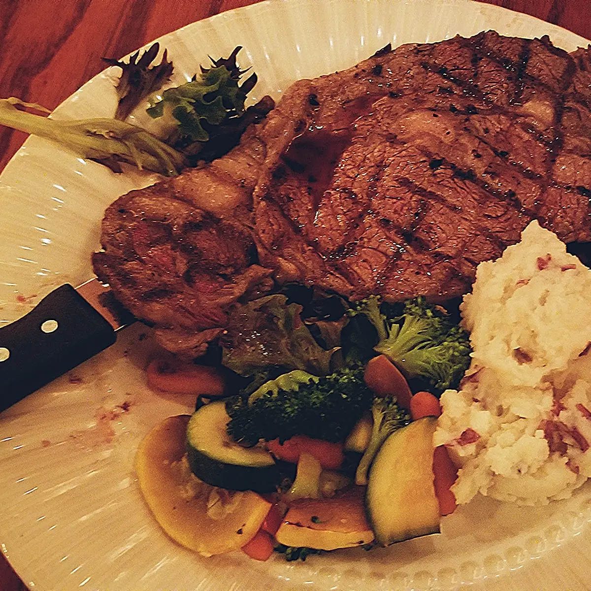 BALSAMIC GLAZED RIBEYE  10OZ
