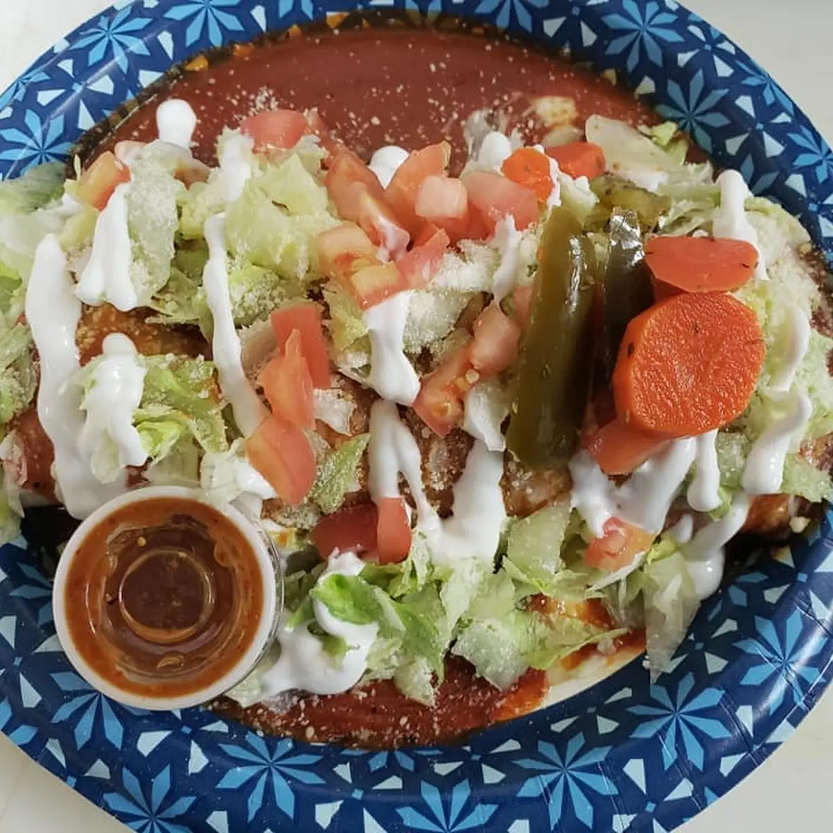 Enchilada Y Tostada