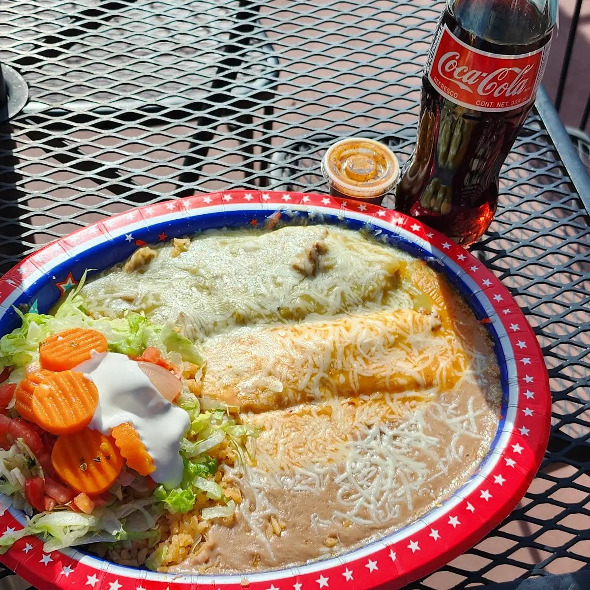 Tamal Y Enchilada