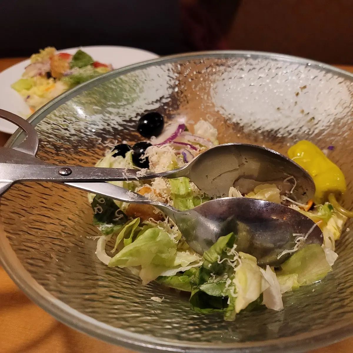 Salad & Bread Sticks