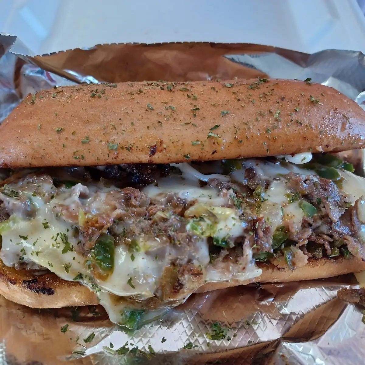 Philly Cheese Steak Sandwich