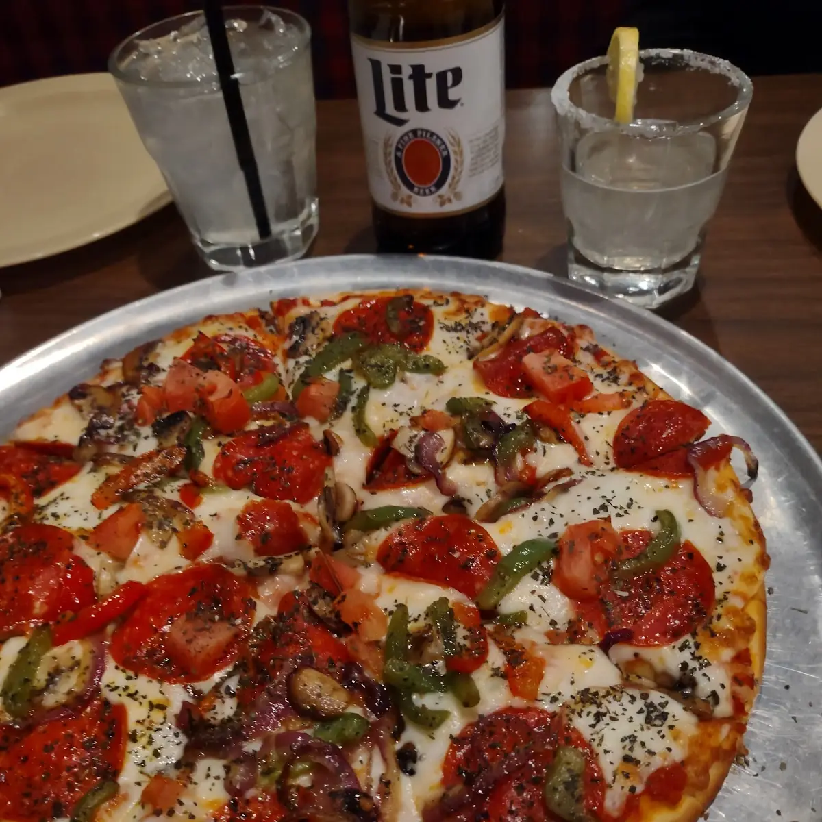 Veggie Pizza Add Pepperoni