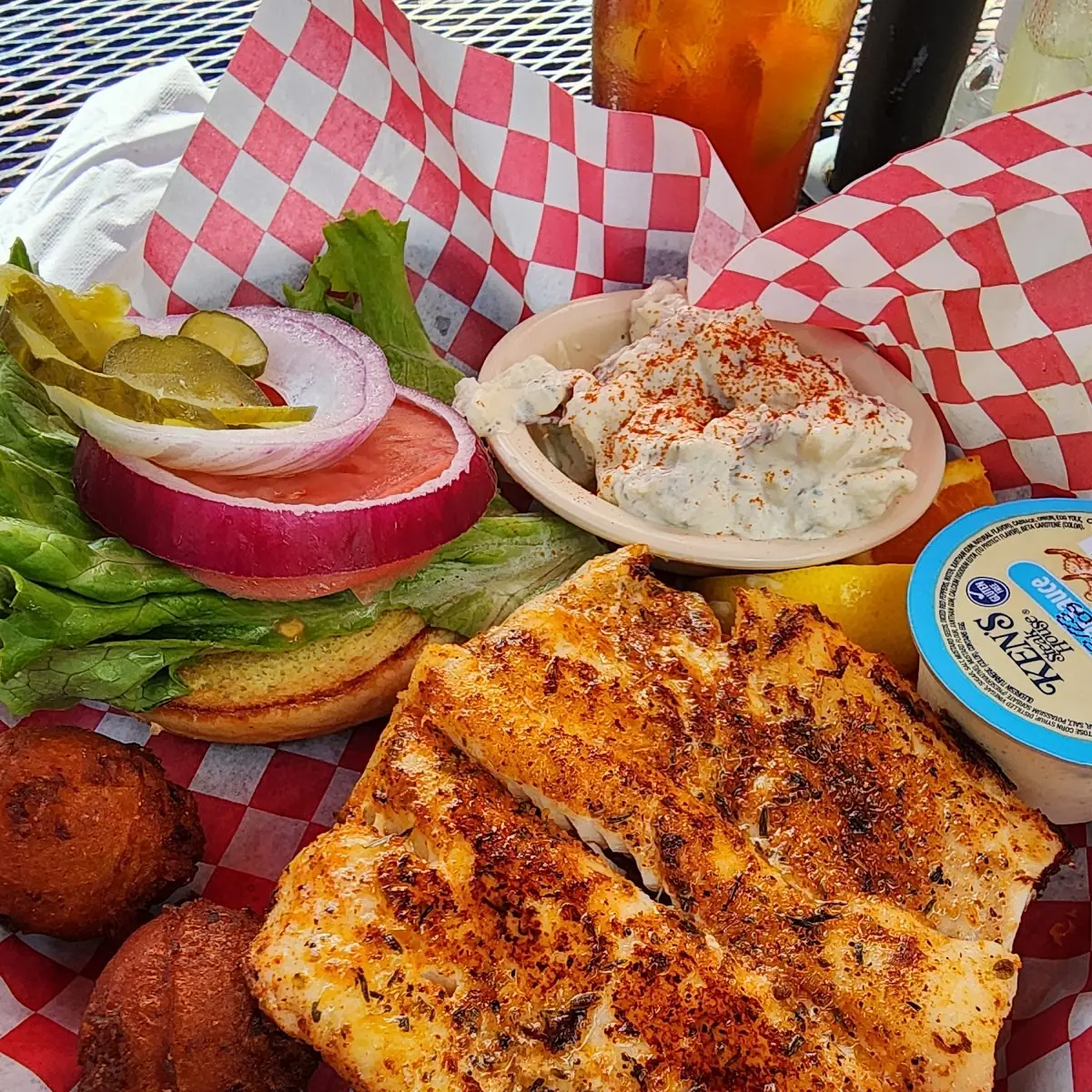 Blackened Fish Sandwich