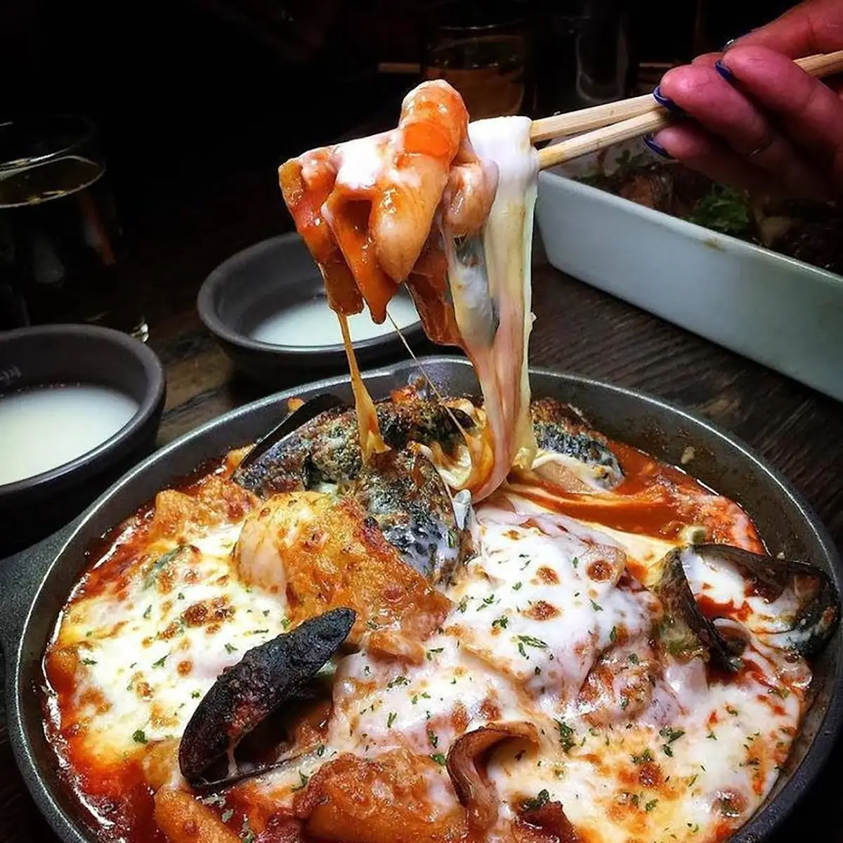 Spicy Cheese Tteokbokki