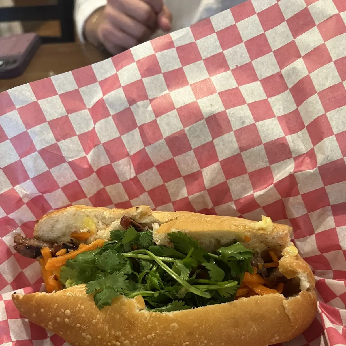 Banh MI with Fried Tofu