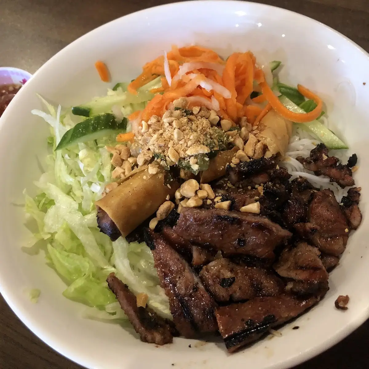 Combination Rice Noodle Bowl