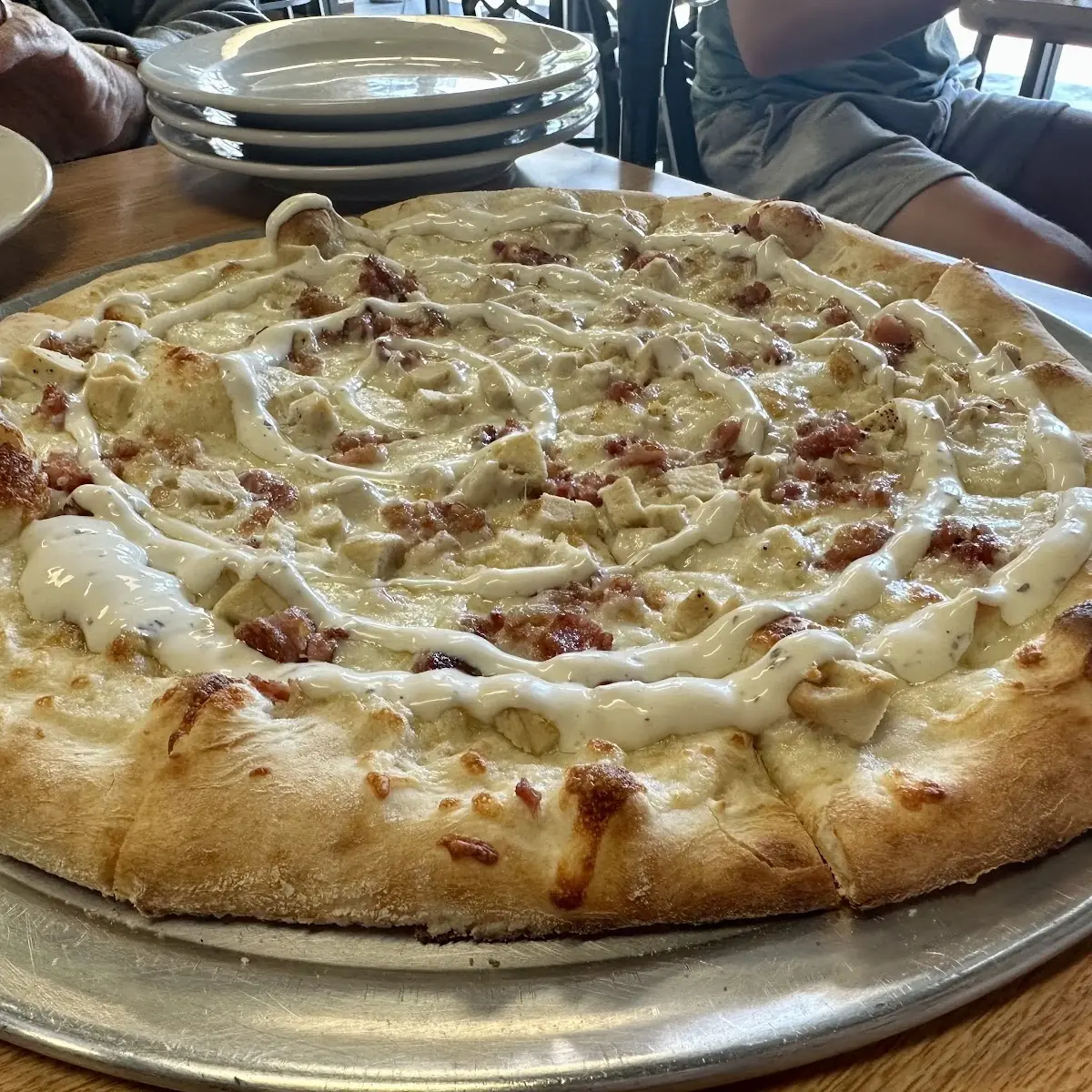 Chicken Bacon Ranch Pizza