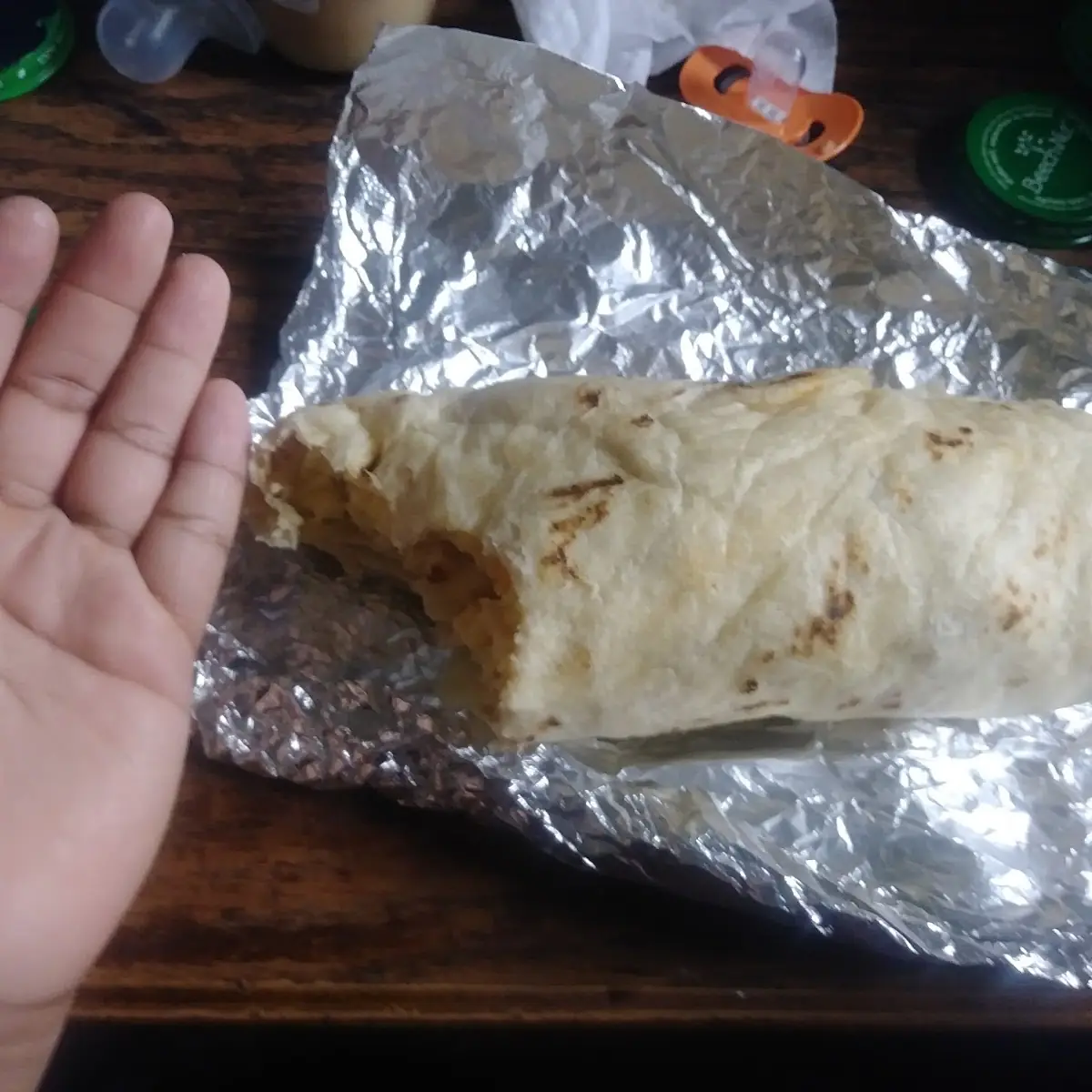 Bacon Egg and Cheese Burrito