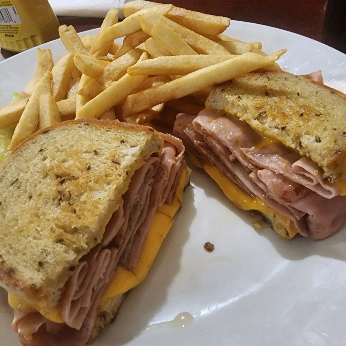 Ham and Cheese Sandwich