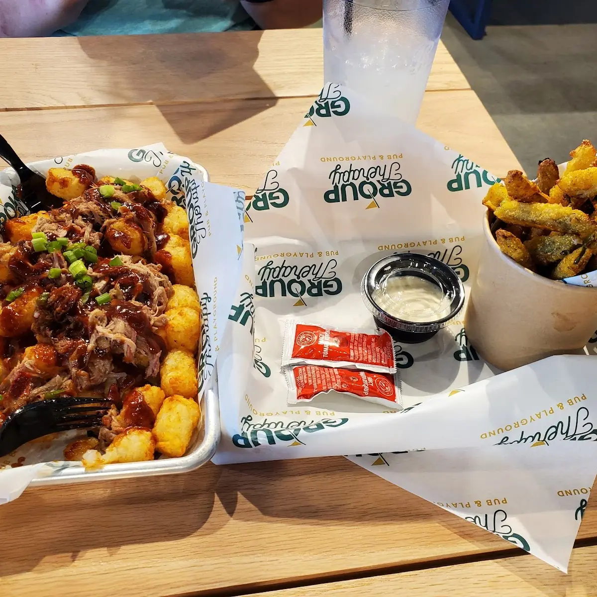 Tater Tots and Fried Pickles