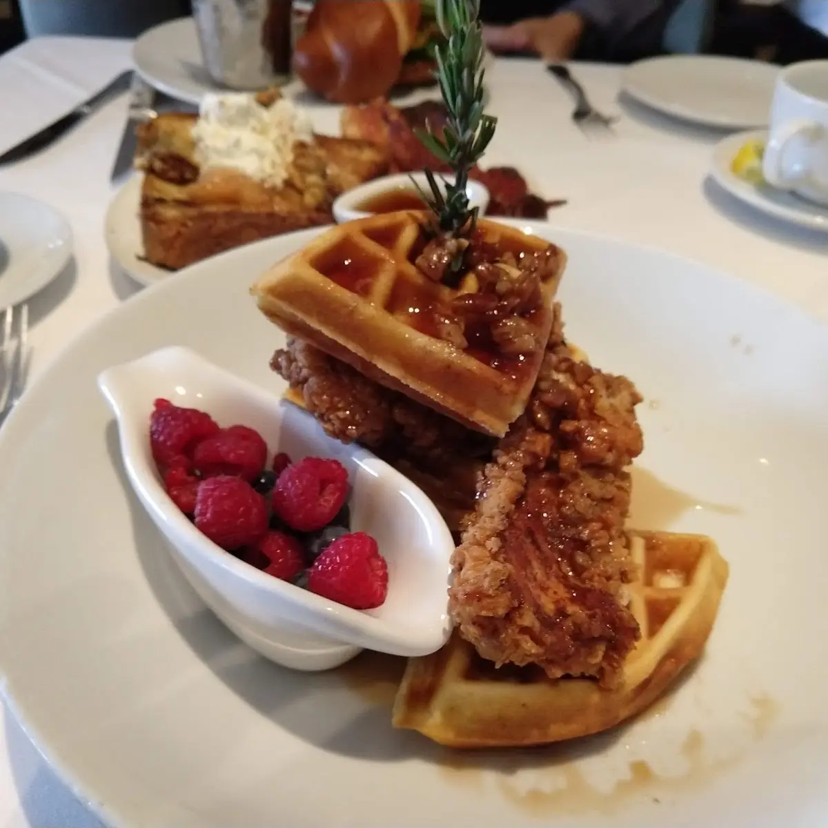 Crispy Chicken and Waffles