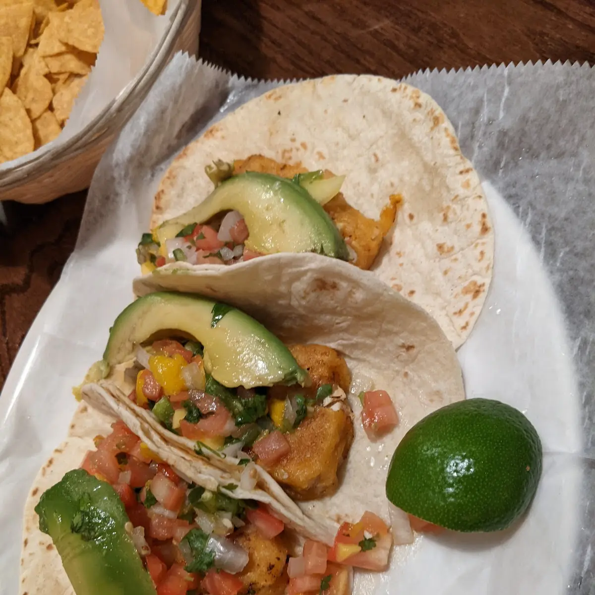 Vegetarian Fish Tacos
