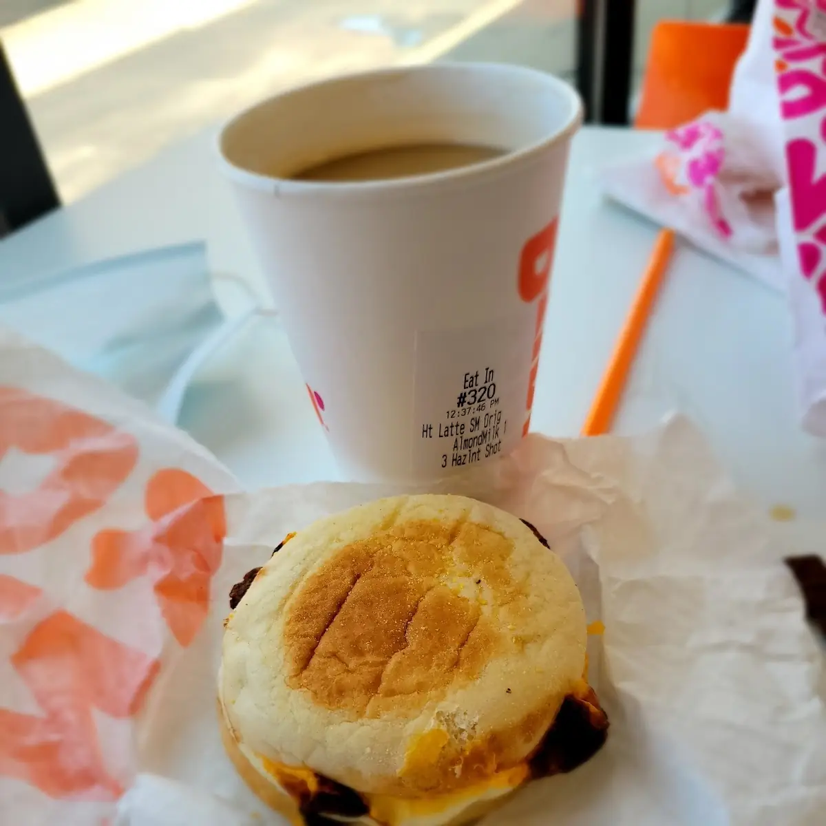 Sausage Egg Cheese Bagel