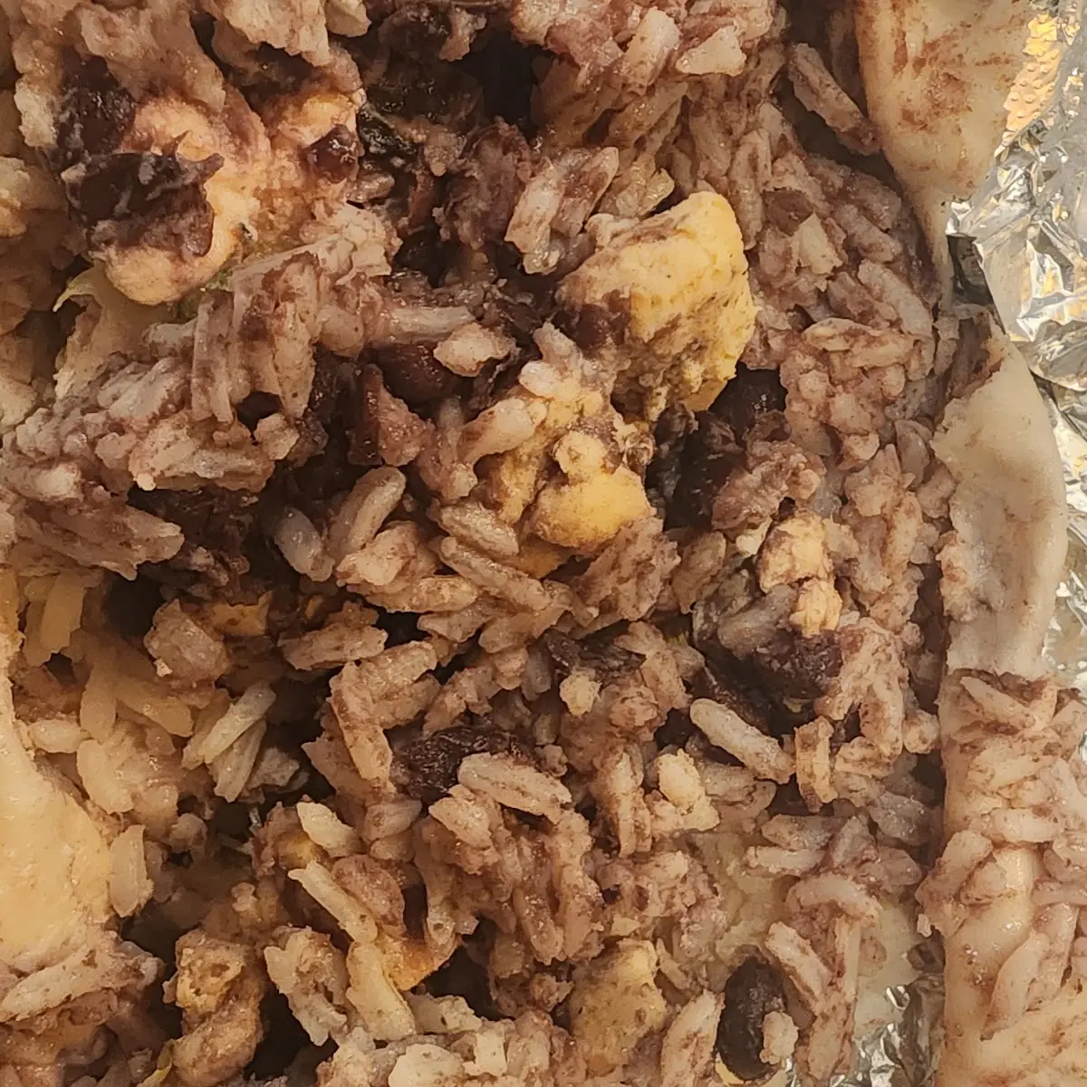 Nasty Chicken Burrito