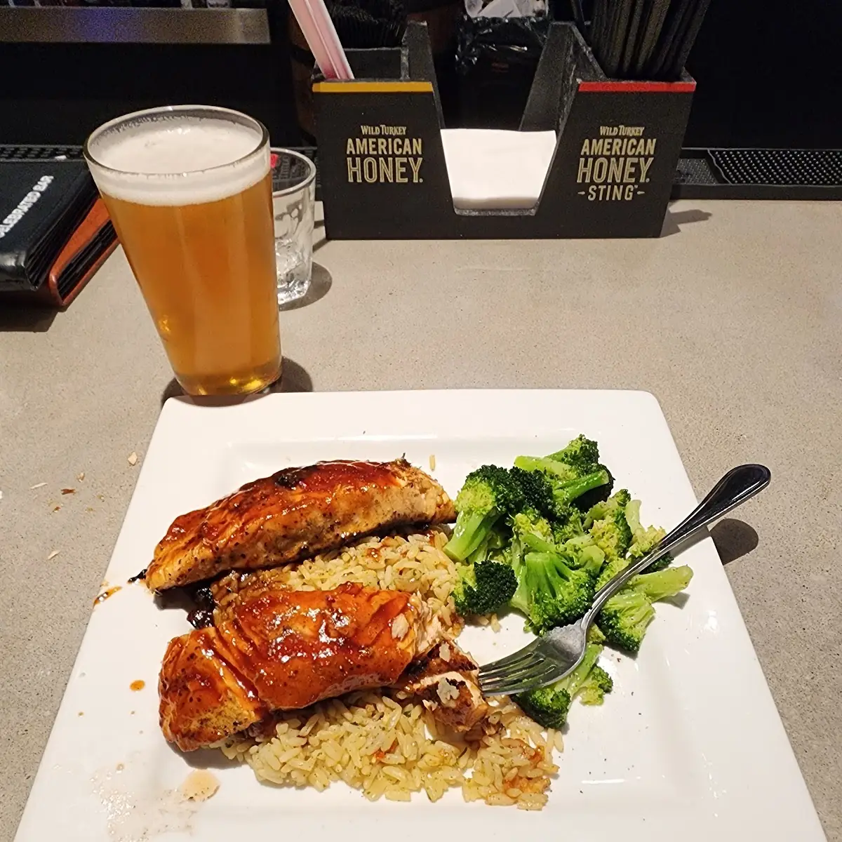 Bourbon BBQ Salmon
