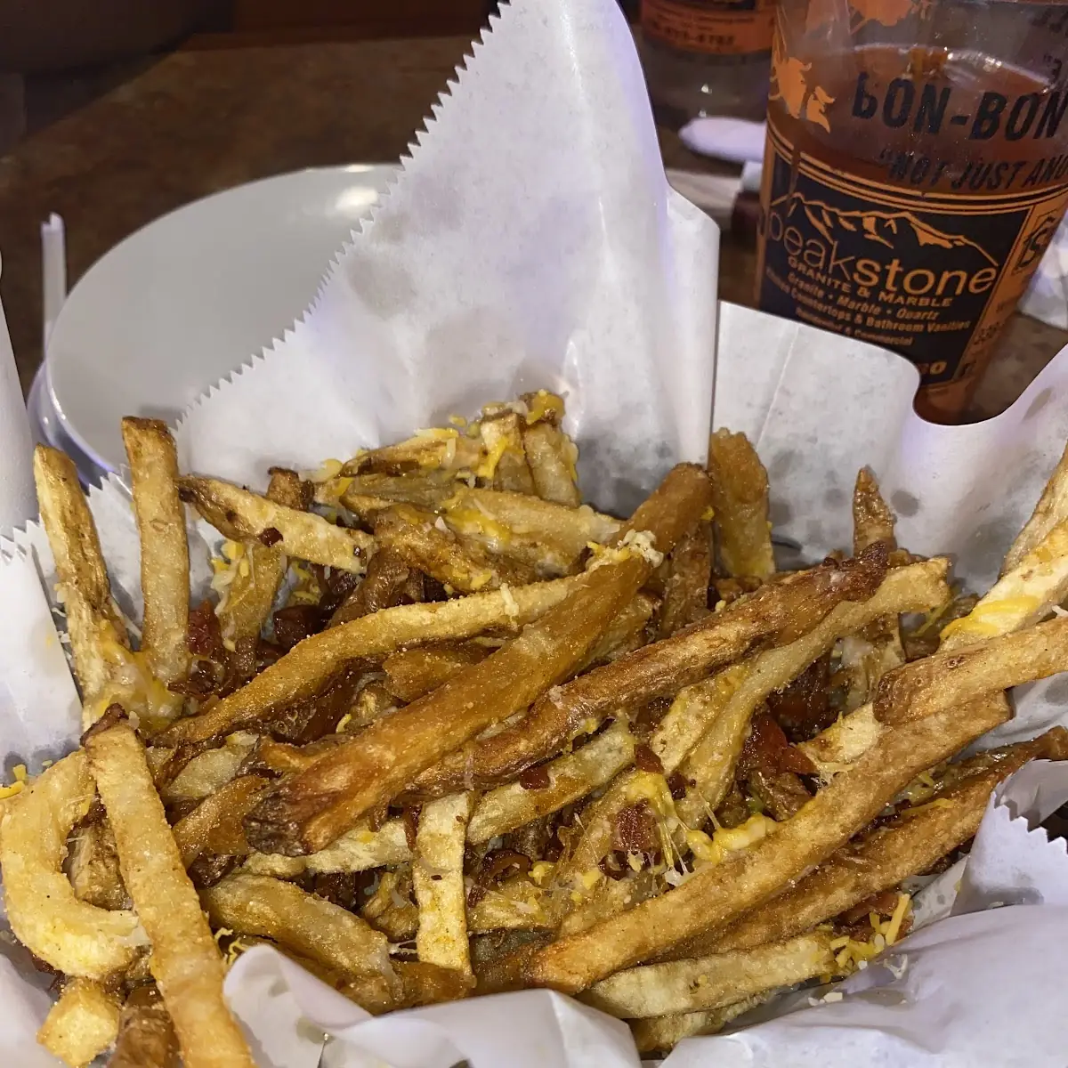 Cheese Fries with Bacon