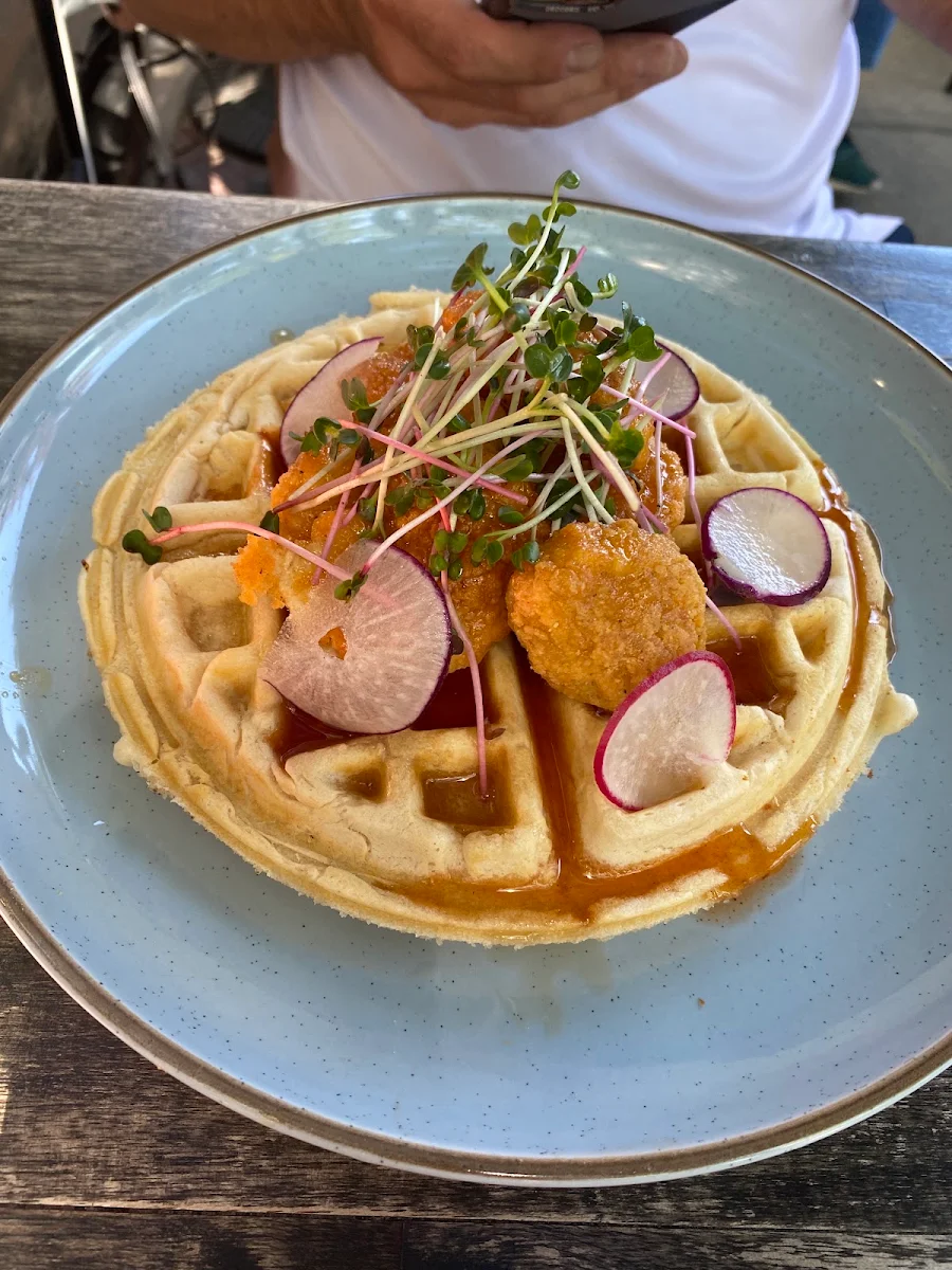 Chicken and Waffles, Stillfood Bistro & Cappuccino Bar