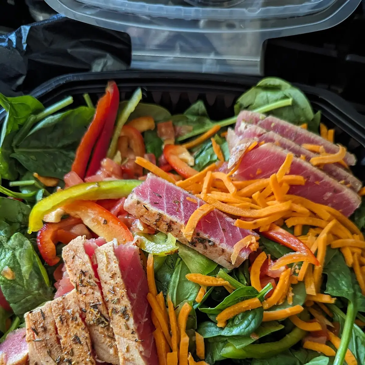 Blacked Ahi Tuna Salad