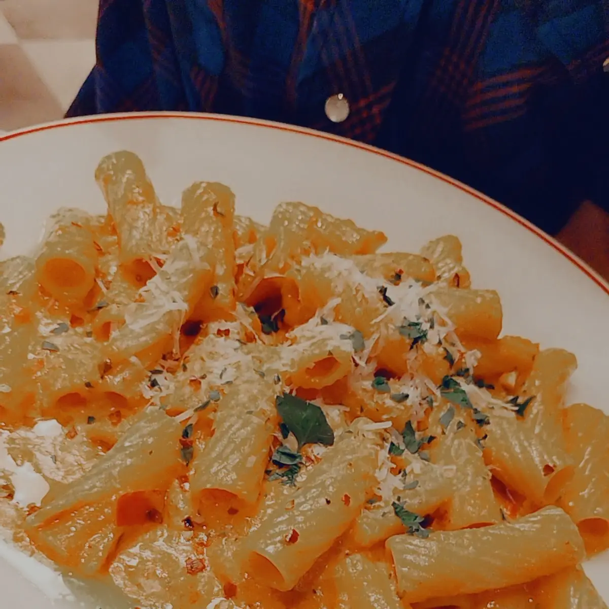 Spicy Rigatoni Alla Vodka