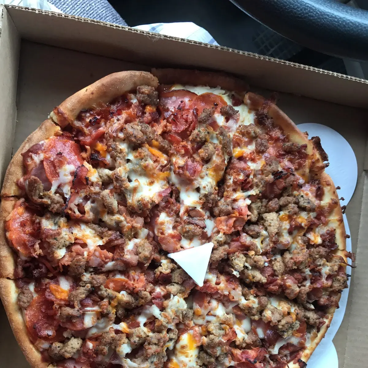 Abby's Legendary Meat Lovers Pizza