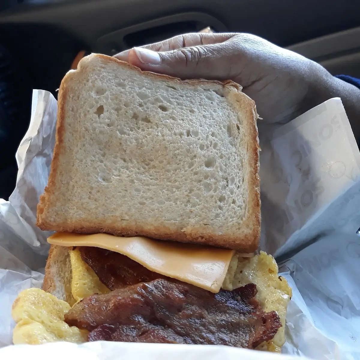 Bacon Egg and Cheese Toaster