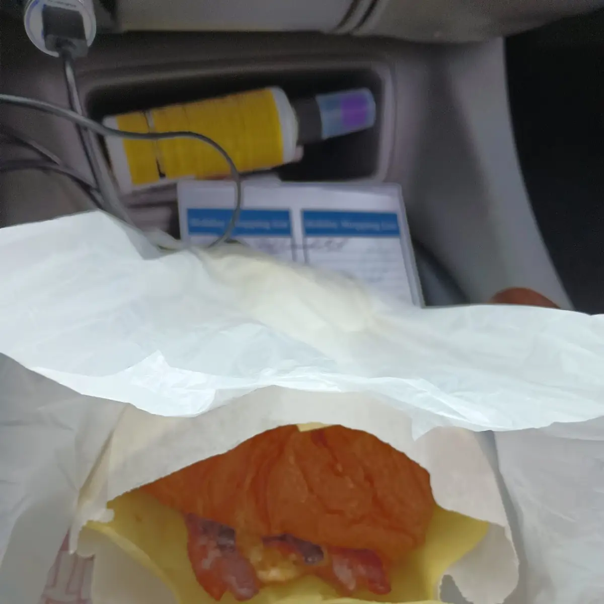 Bacon Egg and Cheese Croissant