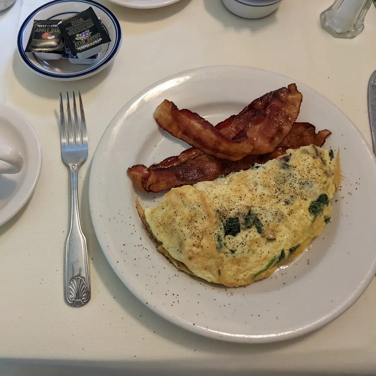 Omelette with Bacon
