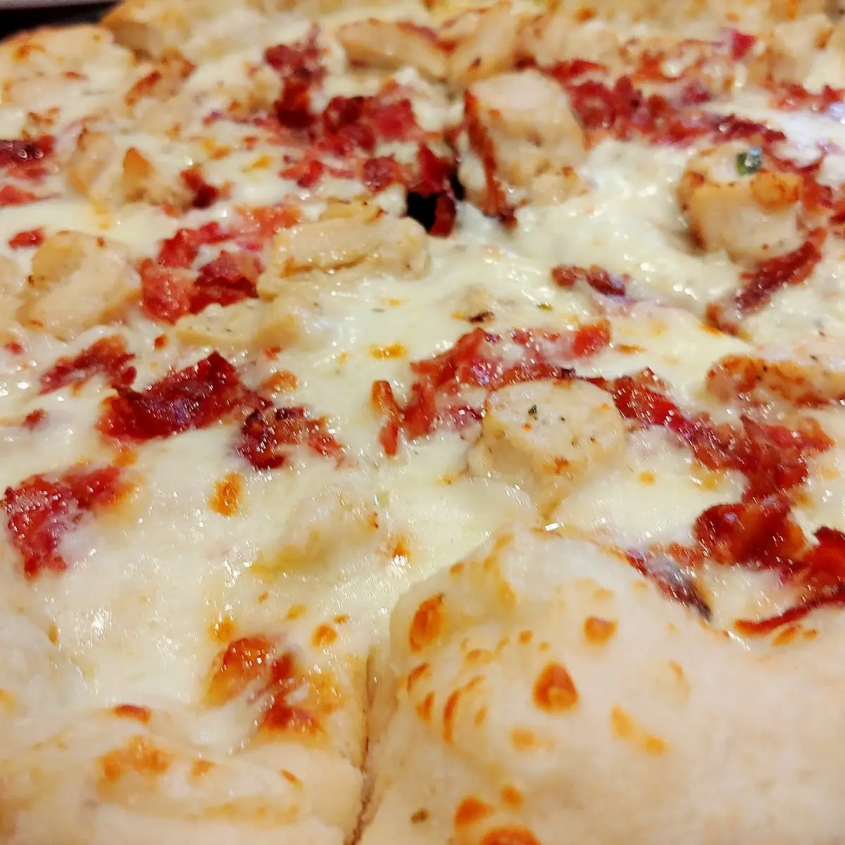 Chicken Bacon Ranch Pizza