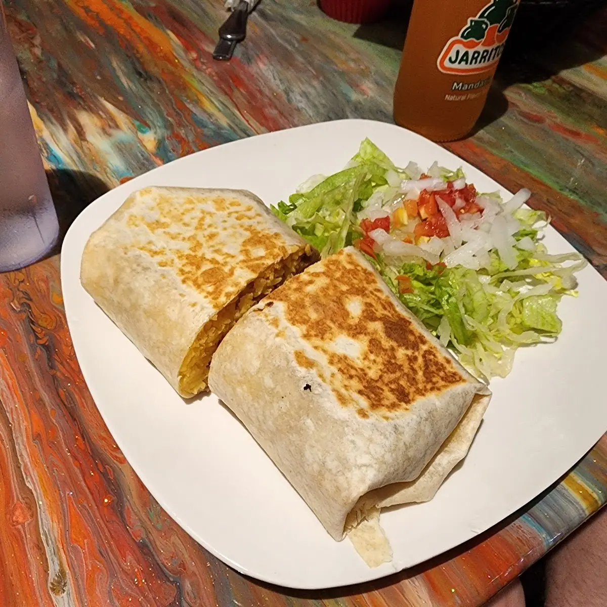 Ground Beef Burrito