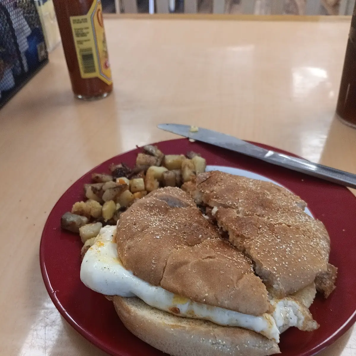 Sausage Egg Cheese Sandwich