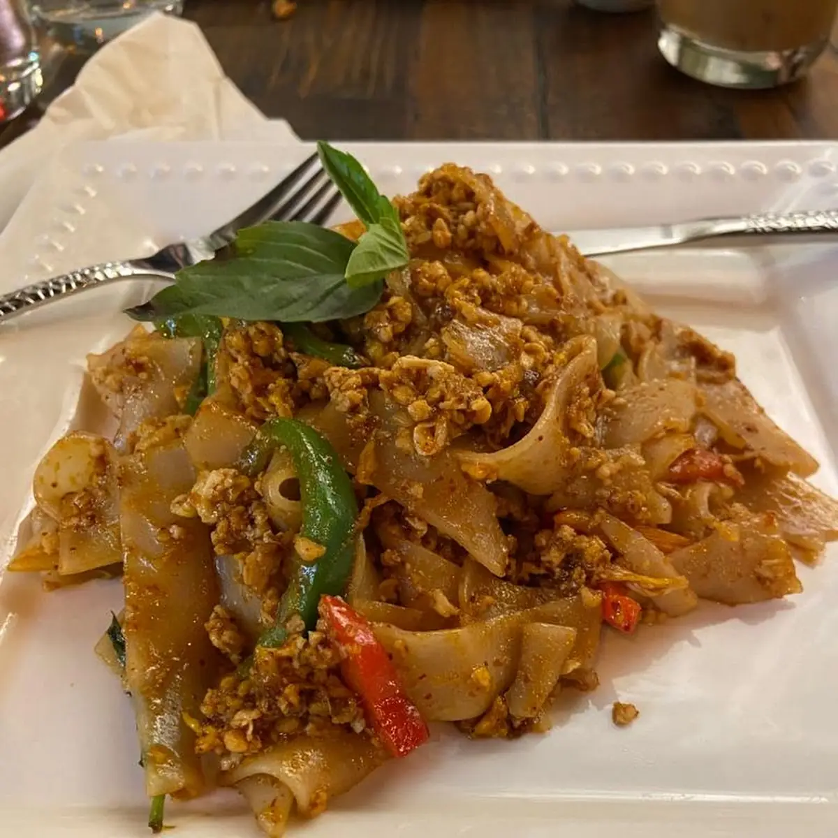 Pad Kee Mao Drunken Noodle